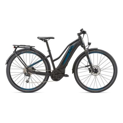 LIV AMITI-E+ 1 Trekking 2019 | Black-Chameleonblue...